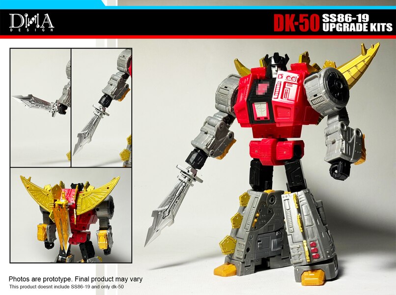 Image Of DNA Design DK 50 86 19 Snarl Upgrade Kit For Transformers Studio Series  (5 of 10)